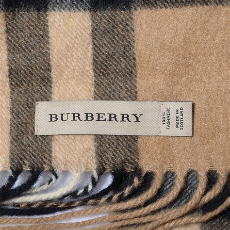 burberry scarf authentic label|original Burberry scarf.